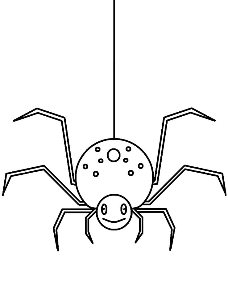 Top 48 Printable Spider Coloring Pages