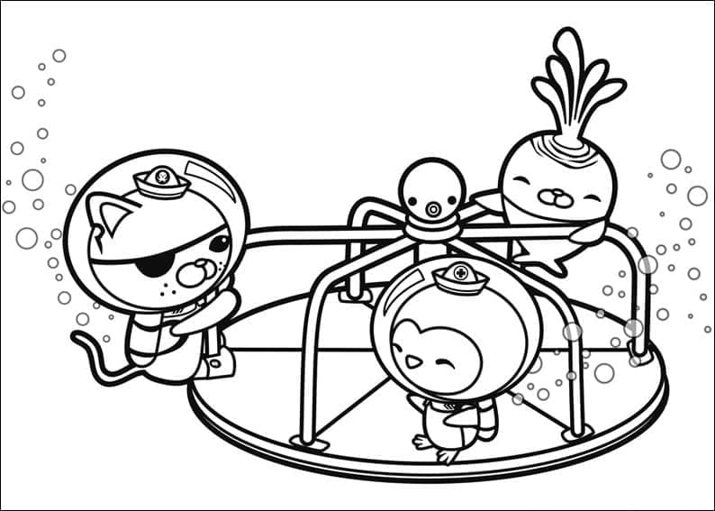 Top 60 Printable Octonauts Coloring Pages